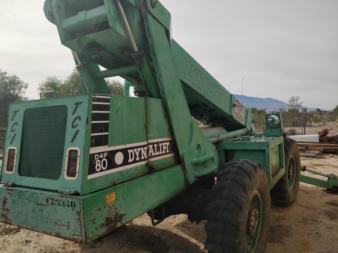 Forklift Lift Telehandler Dynalift D4P 80 Construction Equipment