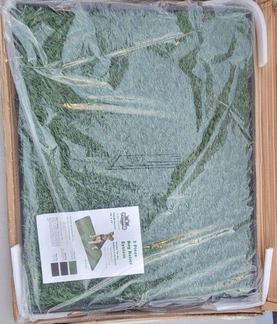 Artificial Grass Puppy & Dog Pee Pad 20"x25" With Tray