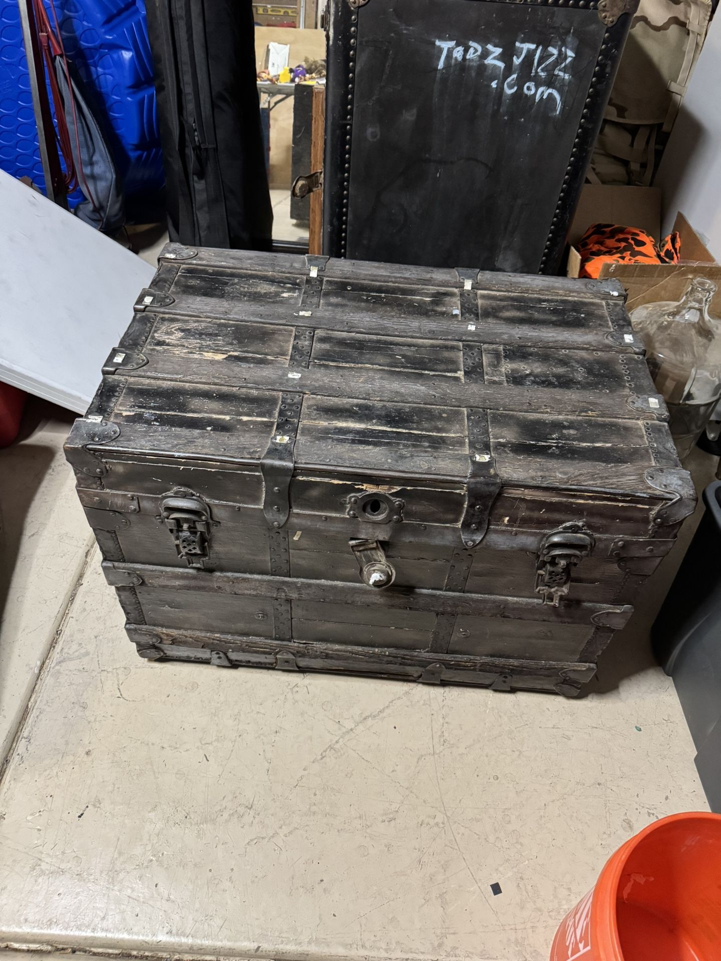 Vintage Steamer Trunk