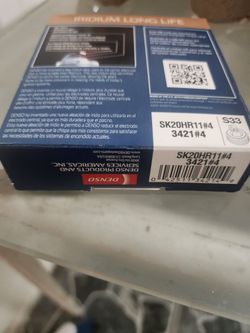 4Pack Denso Spark plugs 3421
