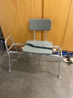 Sliding Transfer Bench Shower Chair