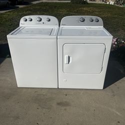Used Whirlpool Washer and Gas Dryer (working) Heavy Duty ( Free Installation)  