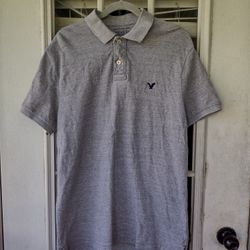 American Eagle Athletic Fit Polo Shirt Men's Size Large