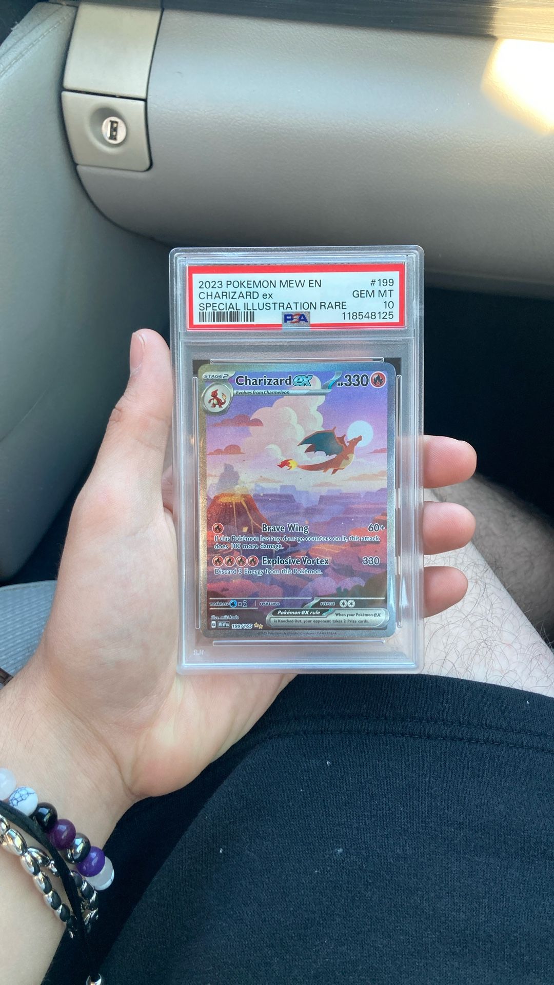 151 Charzard EX English PSA 10