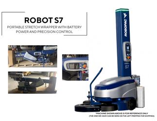 ROBOPAC Robot S7 w/ 110" Maximum Load Height Mast, R-Connect Remote Monitoring System, Blue Light Safety Beacon
