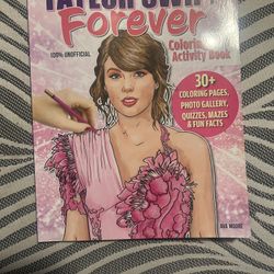 Taylor Swift activity book