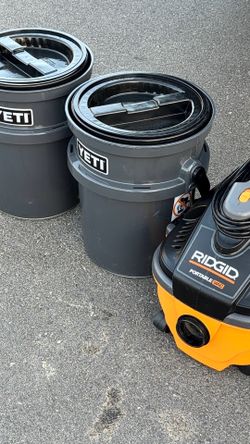 Rigid shop vac wet/dry