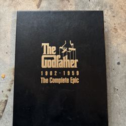 The Godfather 1(contact info removed) - The Complete Epic (VHS, 1990, 3-Tape Set)
