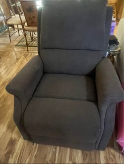 Electric Gray Lift Chair Moto Motion Study Extremely Clean