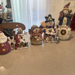 Christmas Tea light Holders 