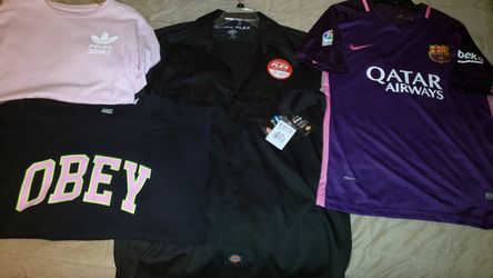 Four New Tops For Male NWT 