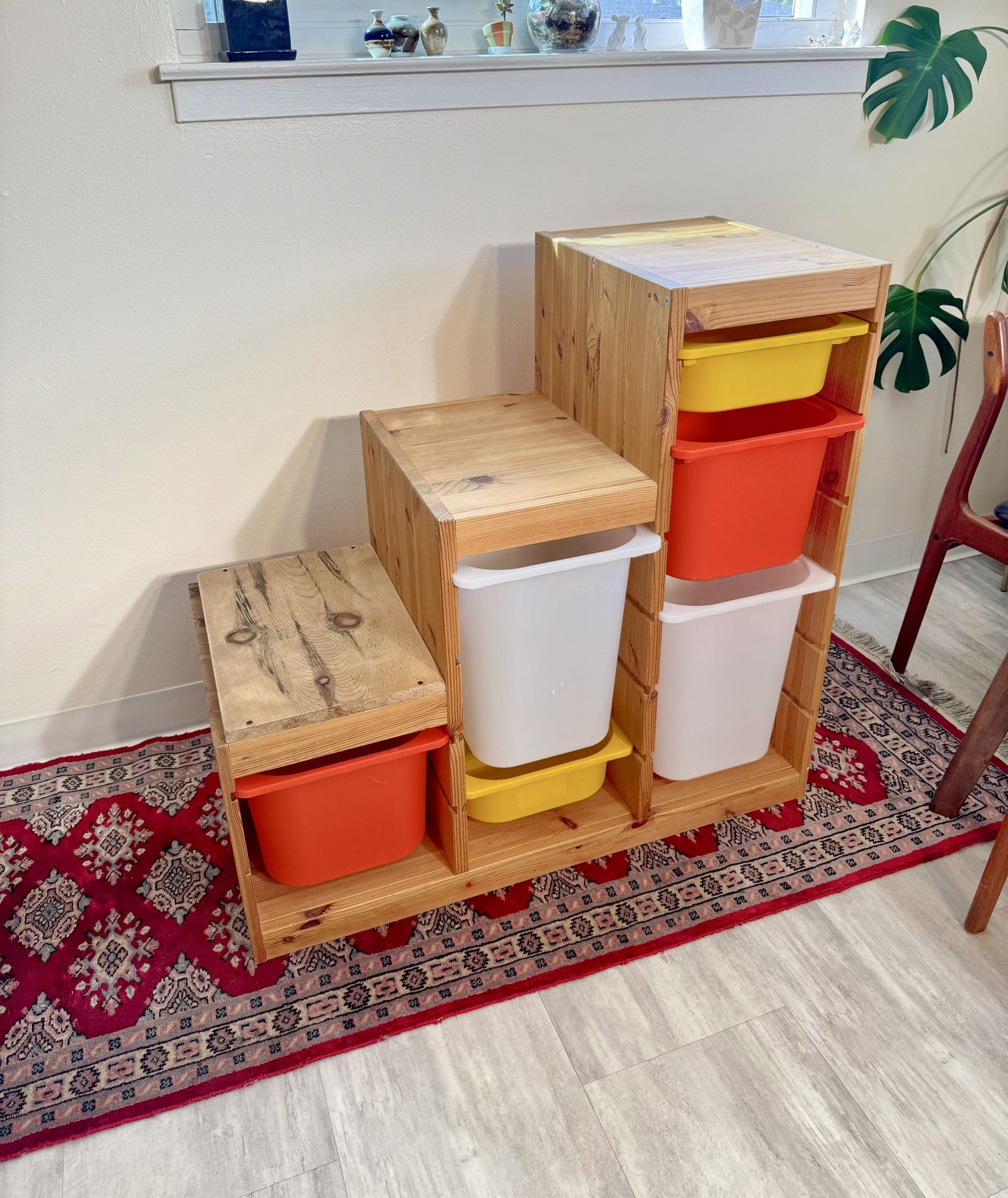 IKEA Trofast Toy Storage Cabinet with Plastic Boxes