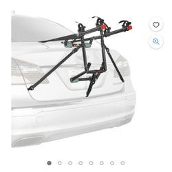 2 Bike Trunk Mounted Bike Rack