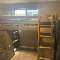Loft Bed With Desk