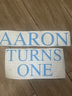 Decals for backdrops