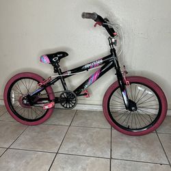 Bicycle 18 inch Girls, Black and Pink Color