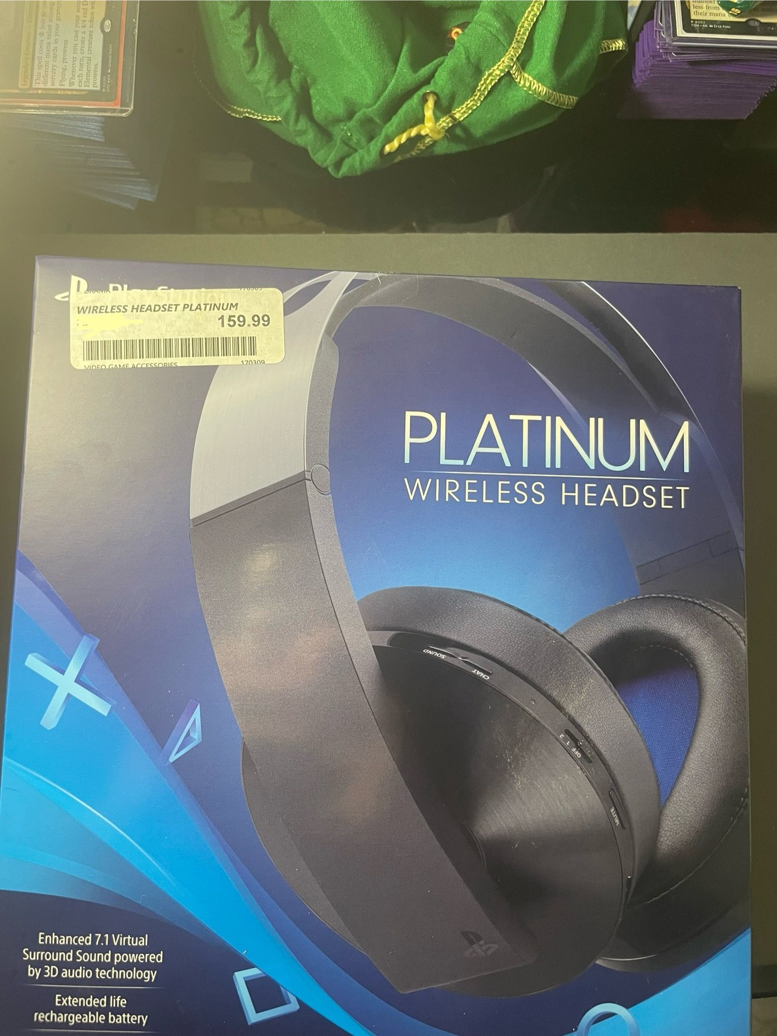 Sony Playstation Platinum Wireless Headset 7.1 Surround Sound
