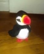 Puffin plushie