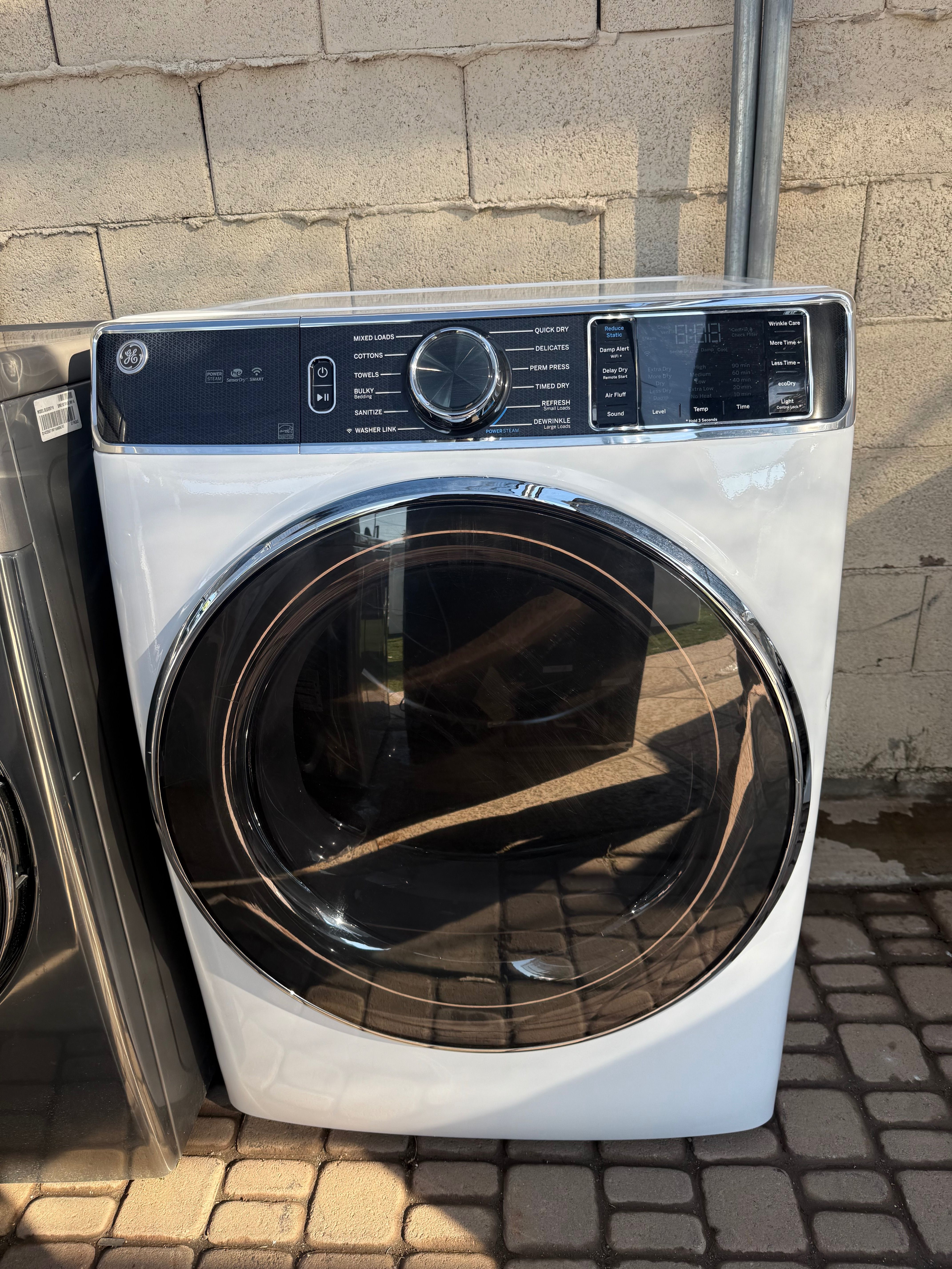 7.8 cuft Ge electric dryer extralarge capacity