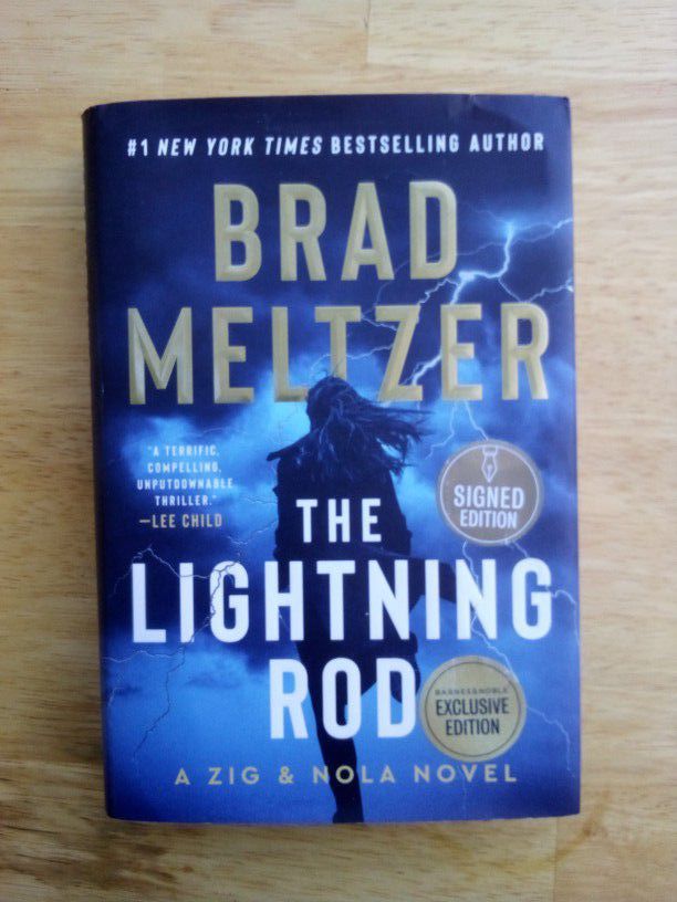 BRAD MELTZER THE LIGHTNING ROD!!