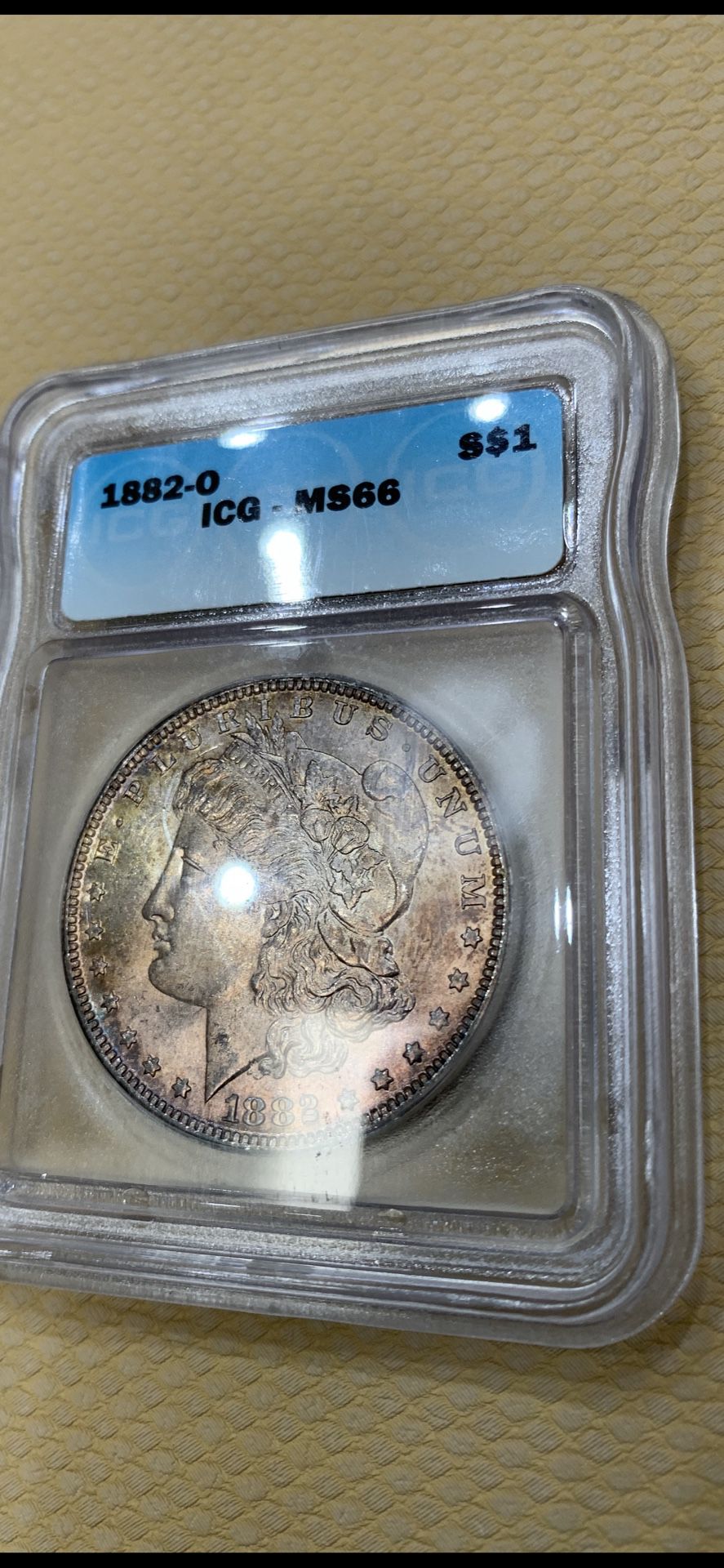 1882-O Morgan Silver Dollar MS66