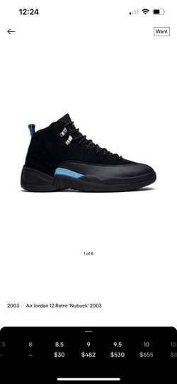 Jordan 12 NuBuck 