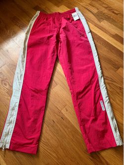 vintage-style GUESS JEANS nylon track pants Medium