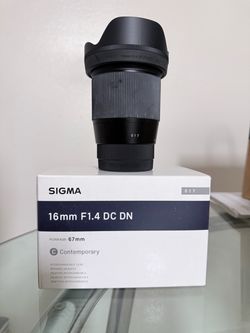 Sigma 16mm