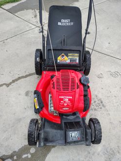 Lawnmower craftsman self propelled
