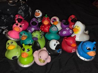rubber ducks