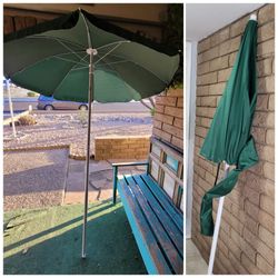 5.5ft Tilting Beach / Camping Umbrella