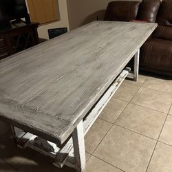 8ft Kitchen Table And Bench 