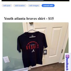 Youth Atlanta Braves Shirt