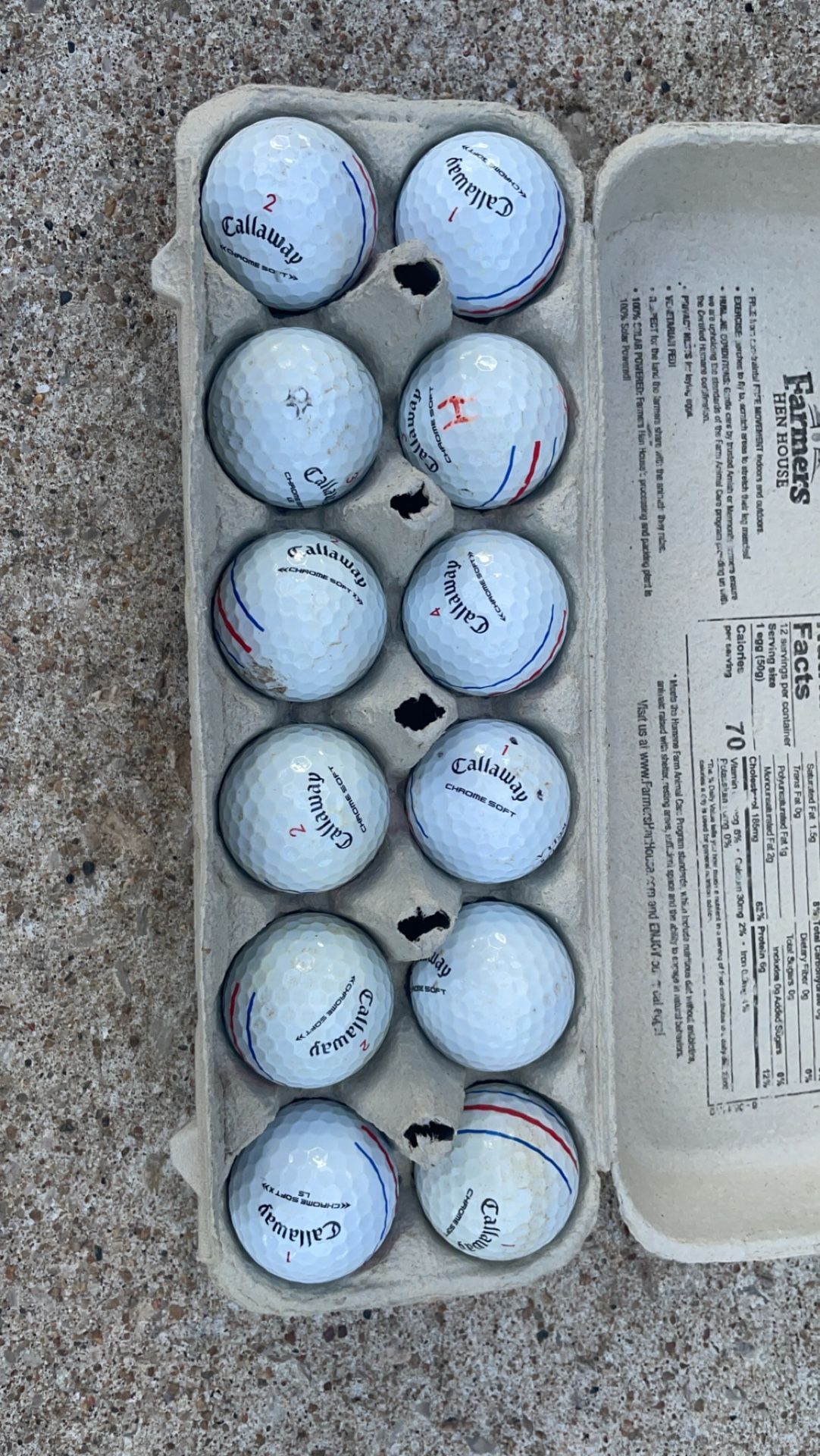Callaway Chrome Soft XLS Used Golf Balls For Sale! for Sale in Exclsor