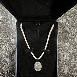 Moissanite necklace