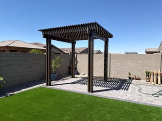 Alumawood pérgola