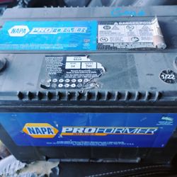Napa Car Battery 