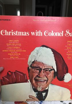 Christmas with colonel sanders
