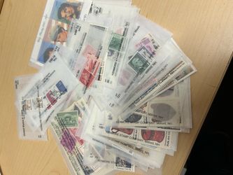 Antique stamps postage