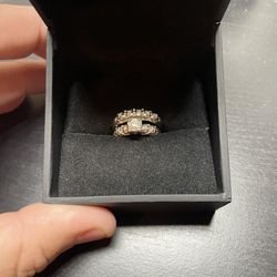14k White Gold Ring
