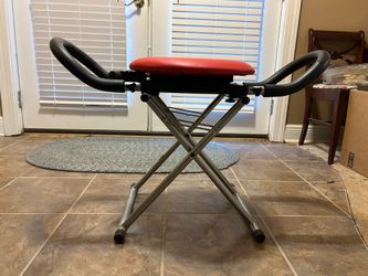 Red XL Abdominal fitness chair