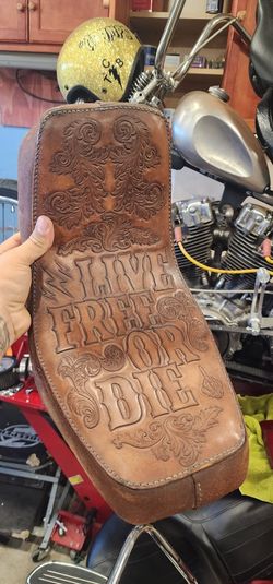 Chopper Seat Panhead Shovelhead Harley