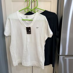 Women’s Nike Active Wear Shirts - Set Of 2 - Both XL