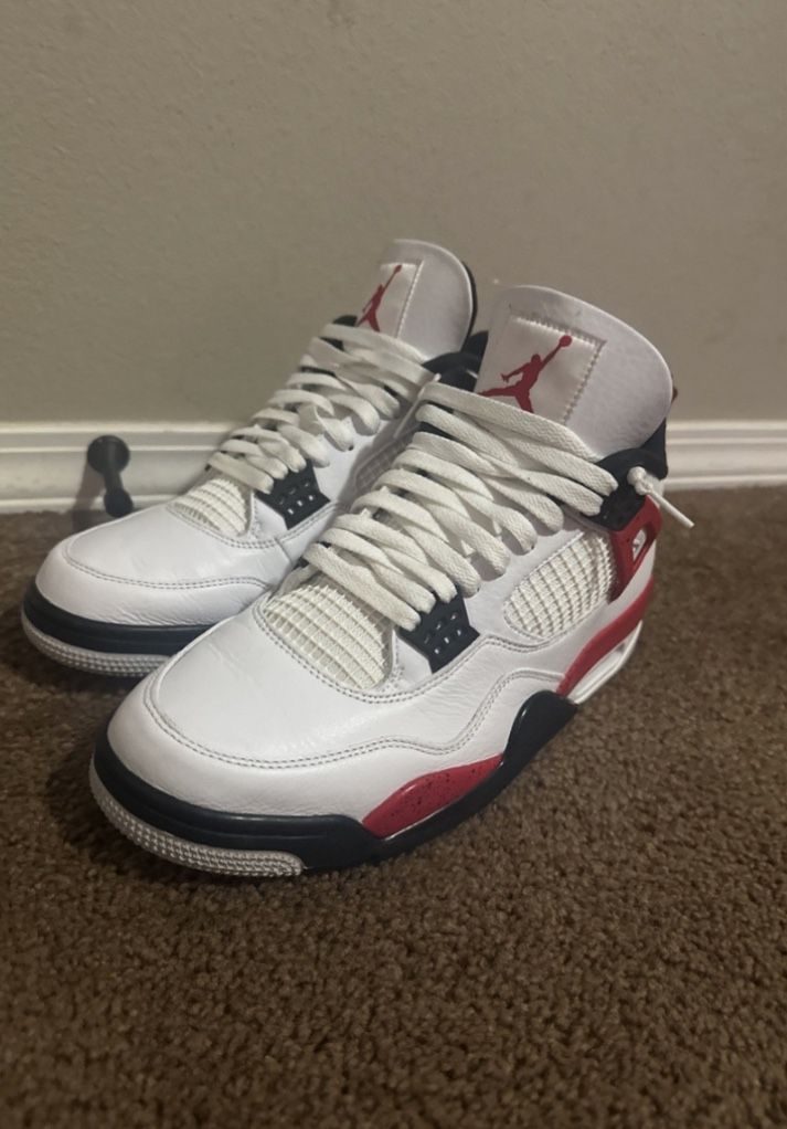 Jordan 4 Red Cement