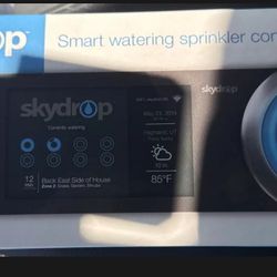 Sky Drop 8 Zone - Wifi-Enabled Smart Watering Sprinkler Controller - New