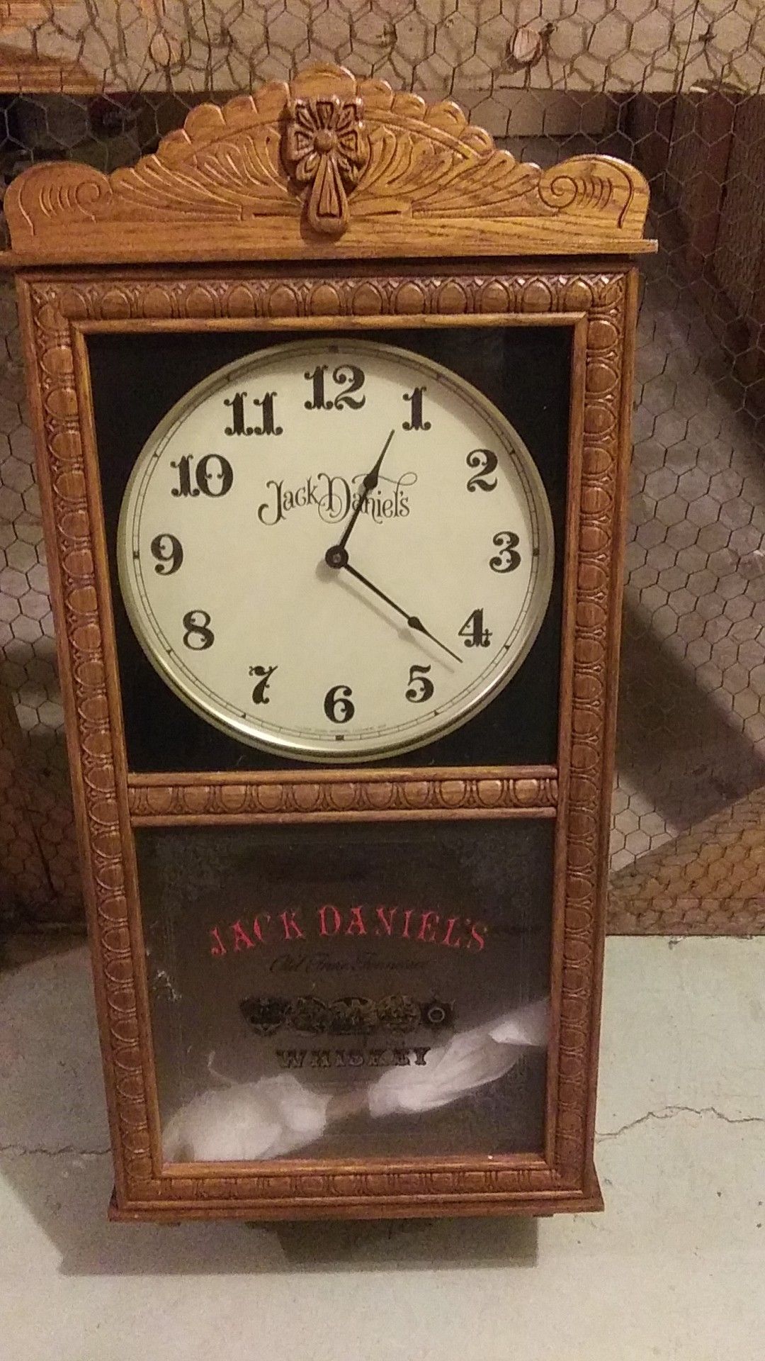 Jack Daniels Antique Wall Clock