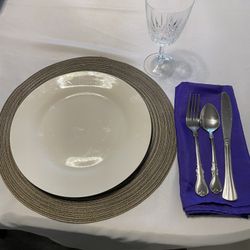 200 Purple Napkins