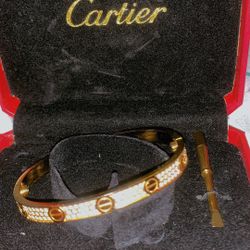 Brand New Cartier Bracelet. Box And Keys