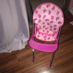 Baby Doll High Chair 