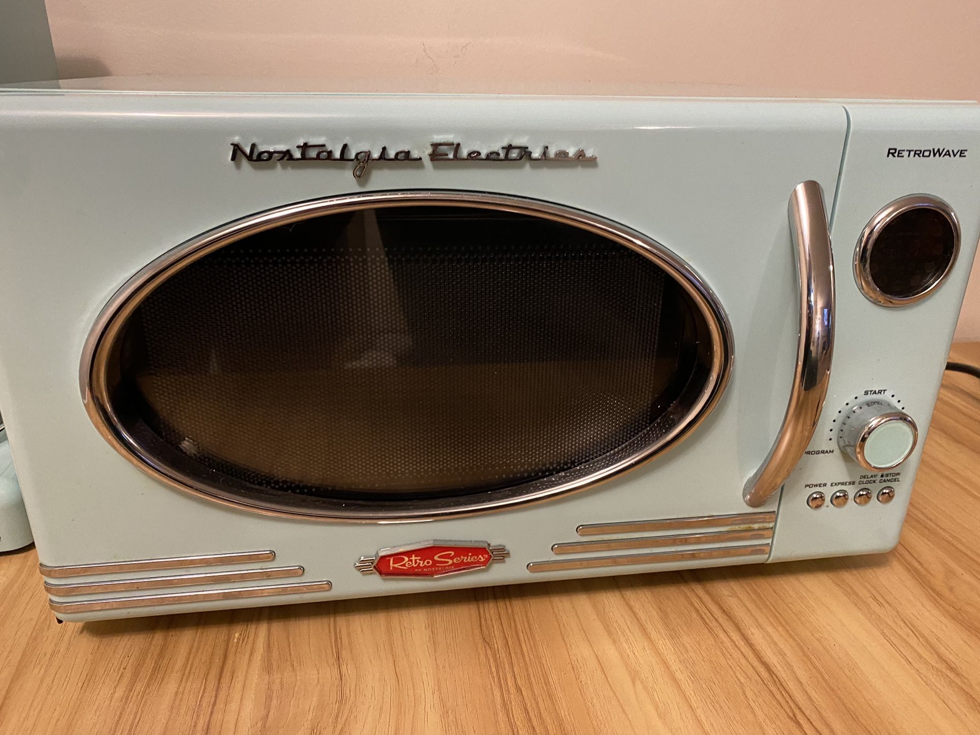 Nostalgia Electrics Microwave And Coffee Maker